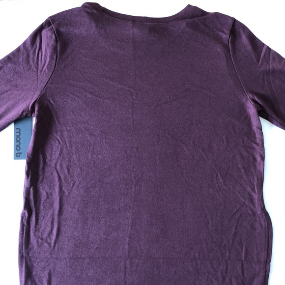 Mono B Long-sleeve Athleisure Flow Top - Picture 8 of 11